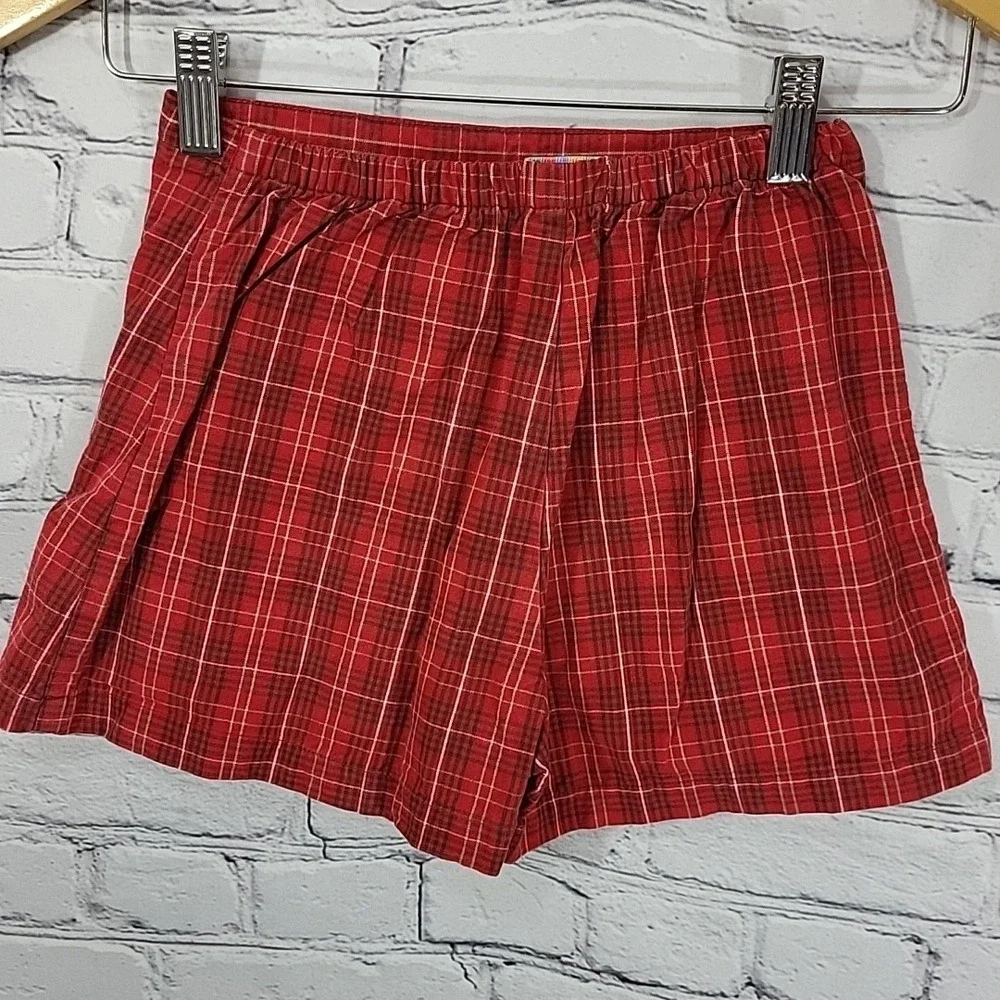 Vintage Gymboree Y2K Skort Red‎ Plaid Girls Size 7